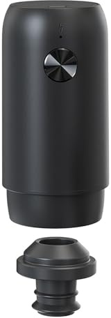 Pompe per vino ricaricabili con tappi riutilizzabili, set regalo con pompe per vuoto automatiche sigillanti portatili
