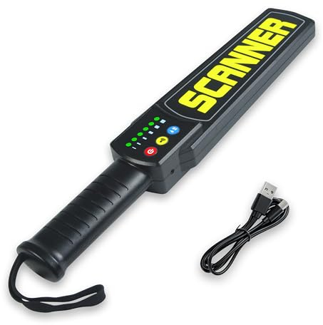 Handheld Rechargeable Metal Detector Wand