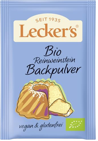 Lecker Bio Bio Reinweinstein Backpulver (1 x 84 gr)