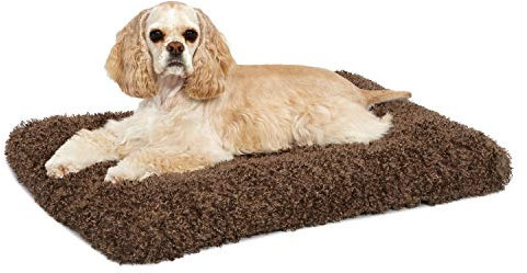 MidWest Homes for Pets, Soffici letti deluxe per cani/gatti, ottimi da inserire in gabbie da 76,2 cm, compatibili con lavatrice/asciugatrice, cacao, mod. 40630-CC