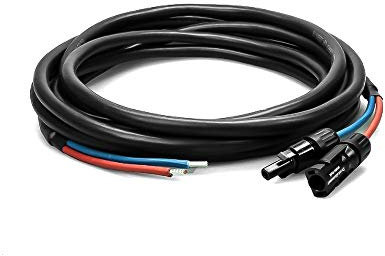 WATTSTUNDE DAC4.10-2x4mm² Laderegler zu Solarmodul Verbindungskabel - Solarkabel mit Multi-Contact Steckern (10m, 2x4mm²)