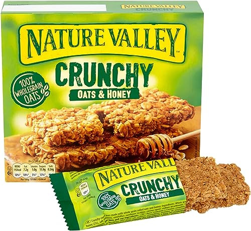 Nature Valley Crunchy Oats & Honey Cereal Bars 5x42G