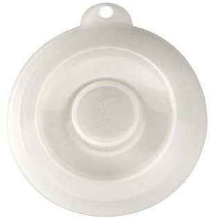 Lurch 220603 Universaldeckel für Töpfe, Pfannen und Schüsseln aus 100% BPA-freiem Platin Silikon, Temperatur unempfindlich, transparent, ø 15 cm