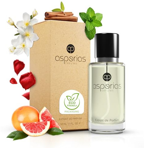 Asperias Men 002 Gold Men Extrait de Parfum langanhaltender Duft Parfüm Herren Süß & Würzig - 50ml