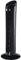 HOMCOM Ventilateur colonne silencieux et puissant 45W ventilateur tour 3 vitesses et oscillant 70°, pour chambre, bureau, 27 x 27 x 75 cm, noir