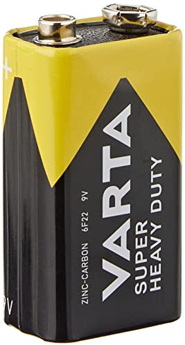 50 X Varta 42338 Superlife 6F22/9 V Block (2022), batteria al cloruro di zinco, 9 V