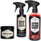 URBAN FOREST Auto Reiniger SPARSET | Auto Innenraum Reiniger & Innenraumpflege 500ml + Felgen Reiniger 1000ml + Premium Leder Balsam für professionelle Lederpflege 250ml Made in Germany