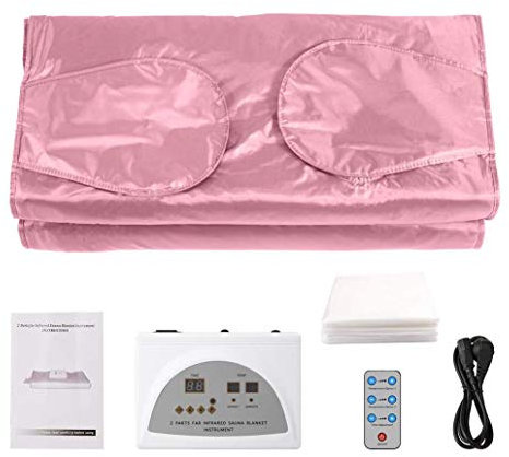 Dbtxwd Far Infrared Sauna Blanket Body Shaper Weight Loss Sauna Slimming Blanket Detox Therapy Machine for Personal Spa