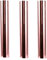 Simplemuji Glossy Holographic Opal Craft Vinyl Chrome Adhesive Permanent Vinyl Sheet Roll for Silhouette Cameo, Maker Explore, Stickers, Decals, Crafts,30cm by 150cm (Rose gold)
