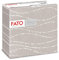 Fato, Trockene Papierservietten, Airlaid, Textileffekt, Packung mit 50 Servietten, Größe 40x40 gefaltet in 4, Turteltaube Perlen Dekoration
