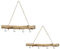 MACOSA CP52307 2 STK. Deko-Äste mit Haken zum hängen Birke Hängeast Dekoast Fensterdeko Holz-Hänger Holzstange Hängedeko Landhaus Birkenholz Dekohänger