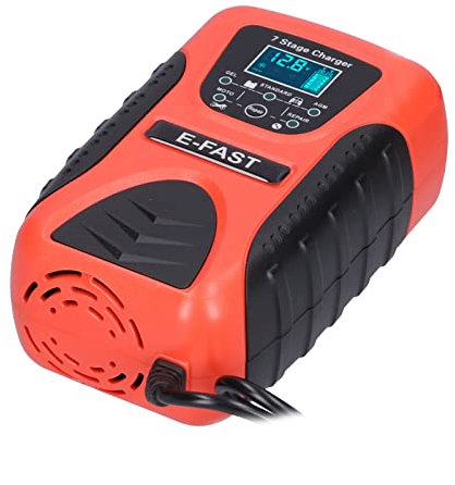 Desulfator de batterie, chargeur de batterie de voiture 7 étapes pour bateau pour tondeuse à gazon pour moto