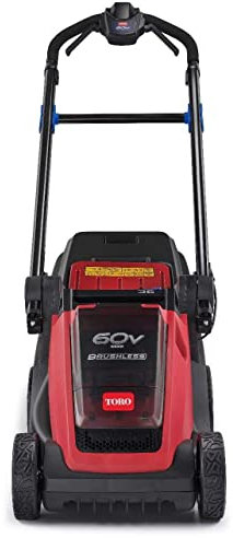Toro 21836 60V Push Four-Wheeled Battery Mower 36cm c/w 2.5Ah Battery & Standard Charger + Free Toro 60V Leaf Blower or String Trimmer