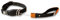 WowWow Professional Hundehalsband mit Leine - schwarz - Größe L 46-66 cm, 205g leicht, innovatives Halsband mit integrierter Leine - bekannt aus der Höhle der Löwen