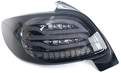 CarWorld rücklicht Für Peugeot 206 206CC 2004-2008, 2 stücke Auto Rot Geräuchertes Rücklicht Hinten Rücklicht Blinker Bremsstopp Stoßstange