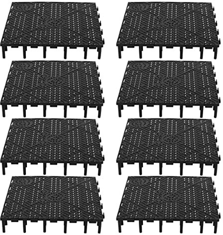 UKCOCO Plaque de Filtre de Fond D' Aquarium 20Pcs Plaque de Filtre D' Aquarium PVC Épissage Filtre de Fond de Clins sous Filtre de Gravier Filtres D' Aquarium pour Aquarium