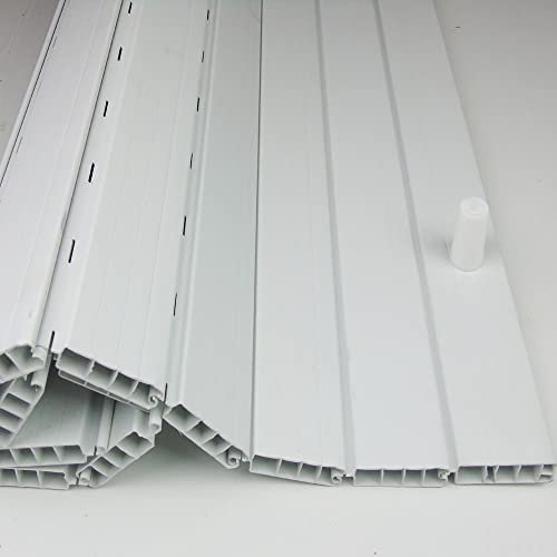 Rotolo Tapparella a lama diritta 50 mm PVC bianco | Taglio su misura gratuito | PERTONI TENDE (180.00, 160.00)