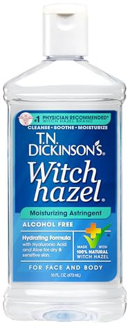 T.N. Dickinson's Witch Hazel Alcohol-Free Moisturizing Astringent, 100 % natürlich, 400 ml