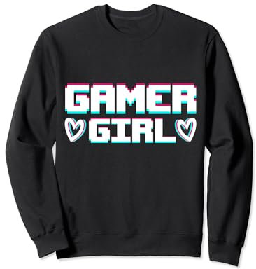 Gamer Girl Gaming Computer Konsole UwU Kawaii Sweatshirt