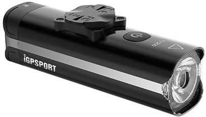 iGPSPORT VS1200 Luz Bicicleta Super Luminoso 1200 Lumen Antiniebla e Pantalla de Potencia Luces Delantera y Trasera USB Recargable Luces Espera Ultralarga