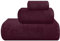 MyOwn Ultra Soft 3er-Pack Baumwoll-Handtuch-Set, enthält a übergroße Badetücher 70 x 140 cm, a Handtücher 40 x 60 cm und a Waschbetten 30 x 30 cm, Burgunderrot