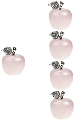 Alipis 5stücke Adorable Apfel Dekorationsstück Für Zuhause Romantische Geschenkidee Für Besondere Anlässe