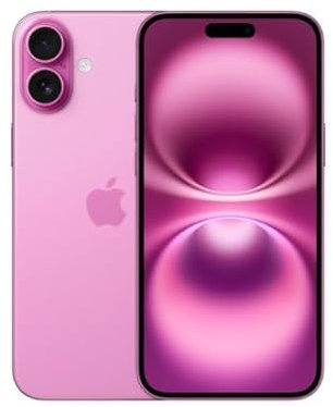 Apple iPhone 16, 128GB, Rosa (Ricondizionato)