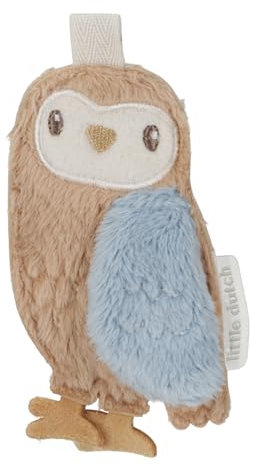 Little Dutch 9556 Stoffanhänger Eule für Buchstabenkette - Forest Friends