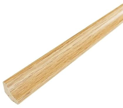 Scotia Beading Flooring MDF Laminate Skirting Cladder 2.4m (10 Lengths) 25 Colours Available (Warm Oak)