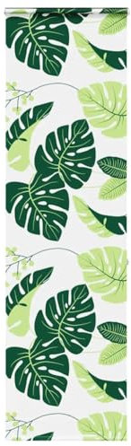 vidaXL Shower Roller Blind with Cassette - Green PEVA, 70x240 cm, Water-Resistant Privacy Screen