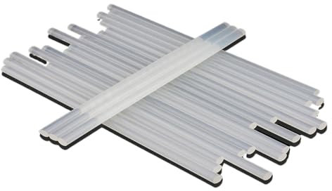 BDXMKS Heißklebestift 50 Stück transparente Heißklebestifte, 7 mm x 300 mm, Starke Visco-Heimwerkerwerkzeuge for die Reparatur von Bastelalben