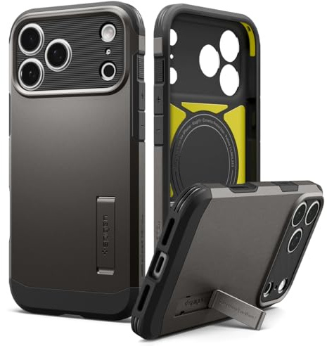 Spigen Tough Armor T MagFit Case for iPhone 17 Pro Max - Gunmetal