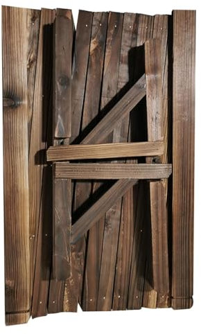 Clôture de jardin rétractable - Écran rétractable pour de garde-corps - Panneau de clôture en bois pour toile de fond jardin arrière-cour décorations pour la maison patio extérieur