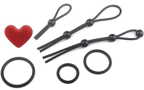 WreGmgg Schwarze Mode Klassische Hohe ElastizitäT Im Freien 3 Ringe Mit 3 GummibäNder Trainingsring, Paar Geschenk - D6