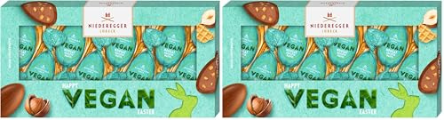 Niederegger Vegan Nougat-Knusperwaffel Eier 100g (Packung mit 2)