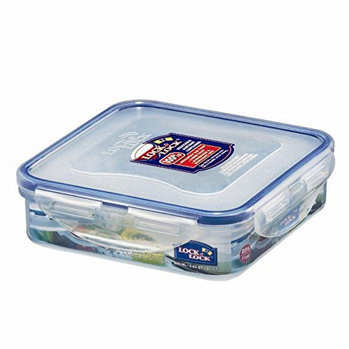 LOCK&LOCK Frischhaltedose 'Lock & Lock' 0,6 l, quadratisch