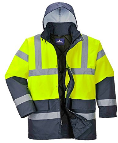 PORS466YERL - Hi-Vis Contrast Traffic J Yellow - Large R - Large EU / Large UK