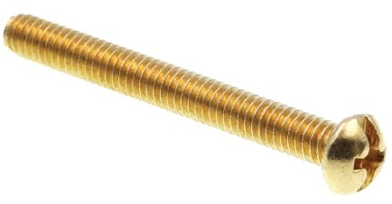 Prime-Line 9003778 Machine Screws, Round Head, Phillips/Slotted Combination Drive, #8-32 x 1-1/2 In. (25 Pack)