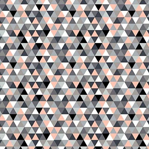 Pingianer 100x160cm Dreiecke Pyramide 100% Baumwolle Baumwollstoff Kinder Meterware Handwerken Nähen Stoff (Dreiecke Bunt 2, 100x160cm (11,99€/m))
