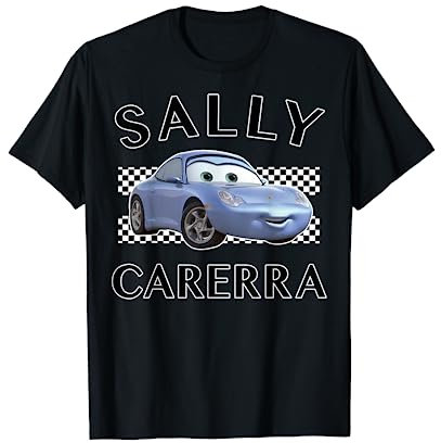 Disney Pixar Cars Sally Carerra Finish Graphic T-Shirt T-Shirt