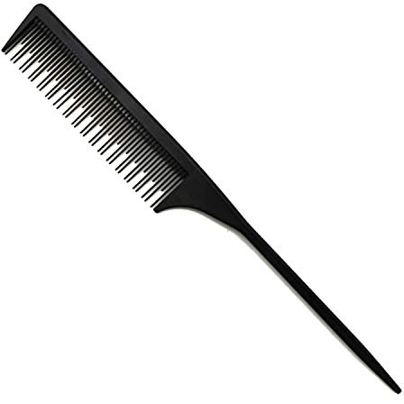 Professional Teasing Comb, Tail Comb for Root Teasing for Thin, Add Volume Fine and Normal Hair Types, Hair Comb For Women And Men, 8.75 Inches Black 5