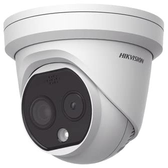 Hikvision DS-2TD1217-2/PA Caméra Tourelle Thermique et Optique bi-spectrale IP