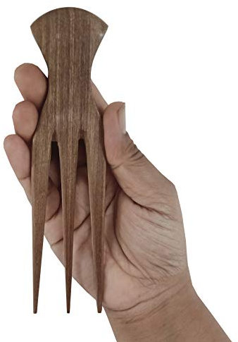 Plai Na Afro-Haarkamm für afrikanische Haare, Holzkamm für Zöpfe und Zöpfe