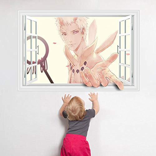 Wandtattoo Naruto Wandkunst Aufkleber Aufkleber Dekoration Vinyl Poster Wandbild Abnehmbare benutzerdefinierte DIY Kinder Geschenk