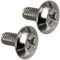 SPARES2GO Screw Compatible with Rangemaster Oven Cooker (M4, 7mm, Pack of 2)