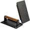Agatige Cast Iron Steak Press Weight Non-Stick Bacon Grill Press Flat with Wood Handle BBQ Grill Accessories for Griddle, Outdoor Grill, Panini, Tortilla