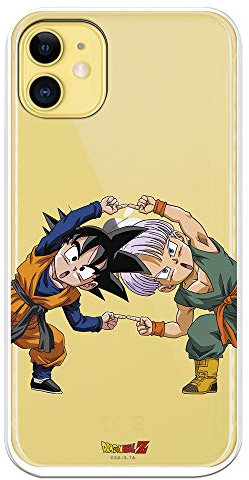 Official Dragon Ball Goten iPhone 11 Case and Trunks Fusion to Protect Your Mobile Phone Flexible Silicone Case Officially Licensed by Dragon Ball