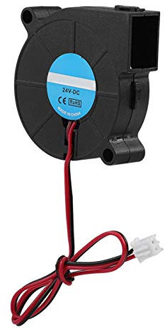 Maquer Ventilateur Haute Vitesse 50 * 50 * 15 mm 5015, 12V / 24V Turbo, Refroidissement Pour Imprimante 3D (24V)