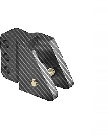 Stoßdämpfer Verlängerung RMS hinten, Carbon Optik für Peugeot Speedfight 50ccm