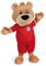NICI Kuscheltier FC BAYERN MÜNCHEN Bär Berni 35 cm – Stofftier aus weichem Plüsch, Fußball Fanartikel zum Kuscheln und Spielen, für Kinder & Erwachsene, 49074, tolle Geschenkidee, braun